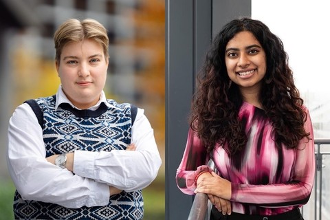Headshots: Gosha Geogdzhayev and Sadhana Lolla