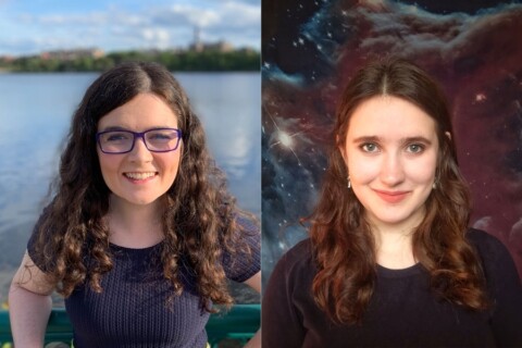 The two Gates fellows's headshots.
