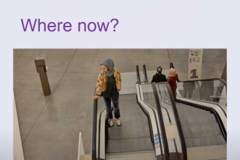 Image of an escalator