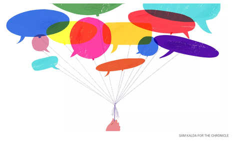 graphic of conversation bubbles