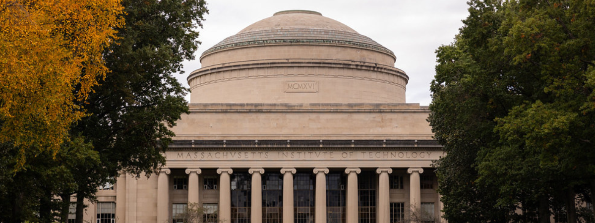 The M.I.T. dome in the autumn.