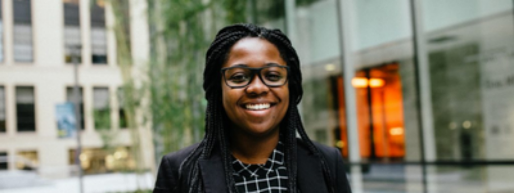 A smiling Fellowship recipient.